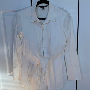 White House Black Market Classic White Shirt